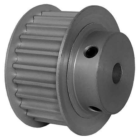 B&B Manufacturing 24-5P15-6FA3, Timing Pulley, Aluminum, Clear Anodized, 24-5P15-6FA3